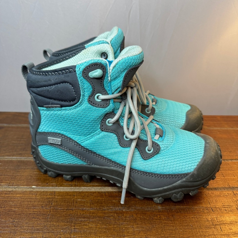 XPETI Turquoise Water‎ Resistant Hiking Boots Women US 7